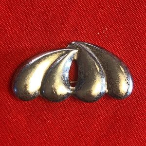 Vintage Sterling Silver Brooch